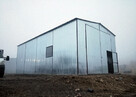 Garaż blaszany, wiata garażowa hala pod mechanikę 6x12m - 4