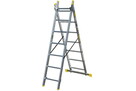 DRABINA aluminiowa 3x7 4,78m 150kg POLSKA TUV Profesjonalna - 7