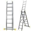 DRABINA aluminiowa 3x7 4,78m 150kg POLSKA TUV Profesjonalna - 4