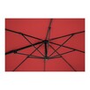 Parasol ogrodowy na wysięgniku 9 kolorów obrotowy 2,5x2,5m - 4