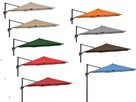 Parasol ogrodowy wiszący 9 kolorów obrotowy okrągły 3m - 2