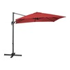 Parasol ogrodowy na wysięgniku 9 kolorów obrotowy 2,5x2,5m - 2