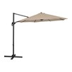 Parasol ogrodowy wiszący 9 kolorów obrotowy okrągły 3m - 3