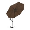 Parasol ogrodowy wiszący 9 kolorów okrągły 300cm - 3