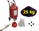 Piaskarka syfonowa 38L + ścierniwo 25 KG - 3