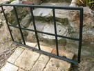 Stare okno metalowe altana grill wedzarnia lustro 66x100 - 4