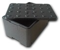 Czarne pudełko styropianowe FB250 - Termobox 48L - 1