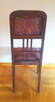 Stylowe drewniane krzesło - 4