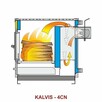 Kuchnia węglowa i kocioł c.o. Kalvis 4 CN - 10