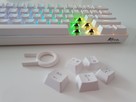RK61 Klawiatura mechaniczna 60% biała BROWN SWITCH nowa - 2