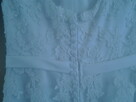 Biała suknia ślubna z podpinanym trenem - 9
