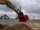 Łyżka przesiewająca do koparki 10-20 ton torf ziemia humus - 5