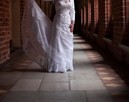 Biała suknia ślubna z podpinanym trenem - 14