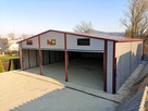 Hala Garażowa Blaszana z bramami automatycznymi 10x12 Garaż - 6