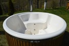 Balia ogrodowa kompletna beczka Sauna Premium 200cm - 11