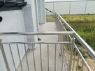 Balustrady ze stali nierdzewnej, szklane, balkony, schody - 9