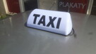 KOGUT taxi szpakówka gapa na magnesie biały i żółty LED Krak - 6