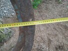 Kraniec kołowrót pierścienie obrotnicy przyczepy 110cm - 2