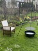 Grill gril Ogrodowy Wiszący Trójnóg | Palenisko | Ruszt 60cm - 4