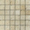 Mozaika trawertynowa Light bębnowana 30,5x30,5x1cm - 1
