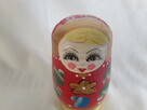 Figurka matrioszka baba w babie 5 części - 9