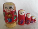 Figurka matrioszka baba w babie 5 części - 4