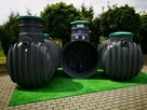 Zbiornik na wodę deszczową 3000L 4000L zestaw z pompą - 3