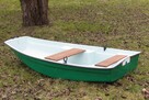 Łódź łódka łódeczka mała stabilna łódka bączek wędkarski. - 3