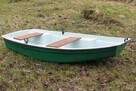 Łódź łódka łódeczka mała stabilna łódka bączek wędkarski. - 4