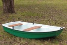 Łódź łódka łódeczka mała stabilna łódka bączek wędkarski. - 14
