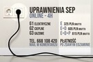 Uprawnienia SEP G1 G2 G3 ONLINE eksploatacja dozór pomiary
