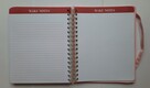 Różowy pikowany organizer osobisty pink planner - 8
