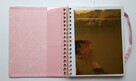 Różowy pikowany organizer osobisty pink planner - 4