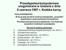 Przestępstwa -w Internecie Marek Zarządzki Radca Prawny - 16