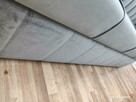 Sofa pikowana 260x90 z f spania szara - 6