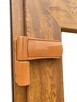 drzwi PVC złoty dąb 100x200 wzmocniona szyba, panel - 5