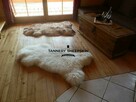 Skóra Owcza Biała GIGANT Skóry Owcze Skóra Naturalna XXXL - 5