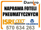 Naprawa foteli pneumatycznych kierowców TIR BUS DAF MAN MB - 1