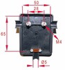 PUSZKA ANTENOWA +SYMETRYZATOR 75om DIPOL UNITRA YAGI - 2