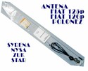 ANTENA CHROM FIAT 125p 126p Syrena Polonez FSO UNITRA - 1