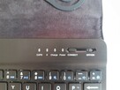 Klawiatura bluetooth ze skórzanym etui na tablet 7 cali nowa - 4