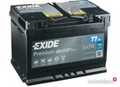 Akumulator 77Ah 760A Exide Premium PRAWY PLUS - 1