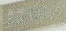 Ucho DIN 2,8VB 351VB AL-KO rura fi 60 - 5