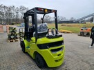 Nowy wózek czołowy Clark GTS25L ( napęd LPG ) Triplex 4800, - 4