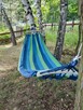 Nowe hamaki duże 200x150cm z drewnianymi pałąkami - 5