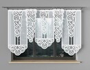 Długie firany na taras i balkon, firanki szyte na taśmie - 5