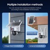 Kamera zewnętrzna SIM TFT Wi-Fi solarna - 5
