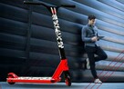 WYCZYNOWA HULAJNOGA Czerwono Czarna Stunt Pro Max Nowa Promo - 2