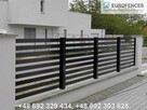 Nowoczesne ogrodzenie palisadowe aluminiowe - 3