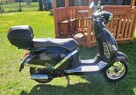 skuter retro 50cc 4T, wygodne krzesło - 3